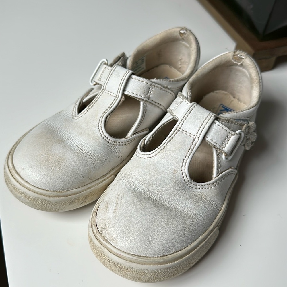 Girls Leather Keds